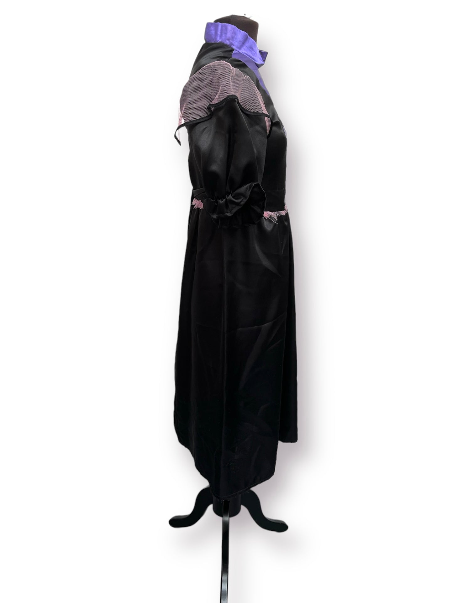 Black & Purple Halloween Witch Dress & Hat Age 10-11 years EUR 140 - Ex Hire Fancy Dress Costume