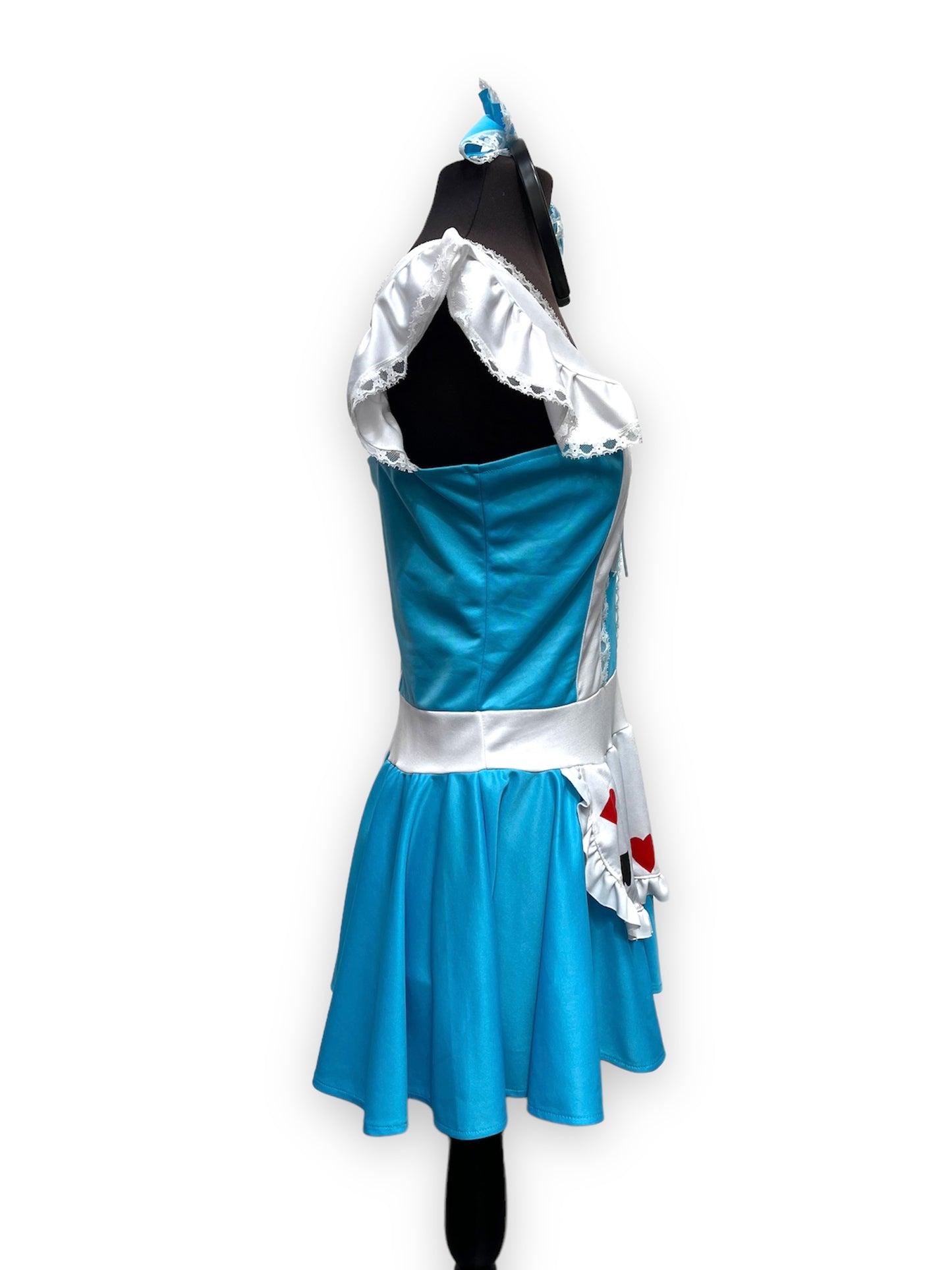 Sexy Alice in wonderland Dress Size Large - Ex Hire Fancy Dress Costume