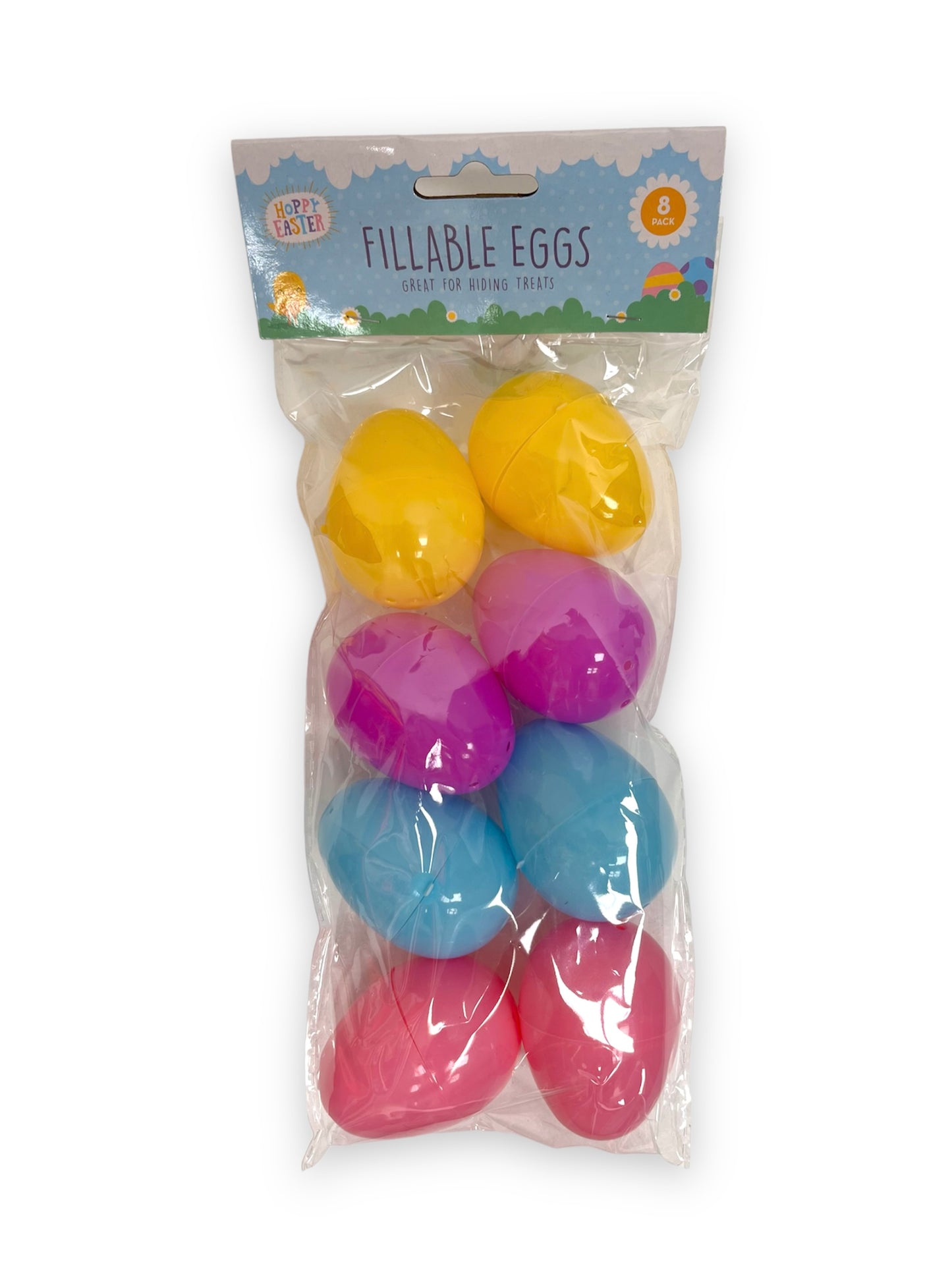 8pk colourful fillable eggs – TheCostumeBox.com