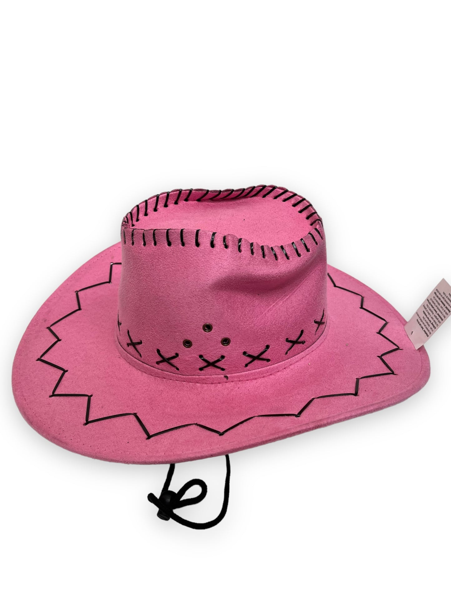 Faux suede Cowboy hat Pink - New