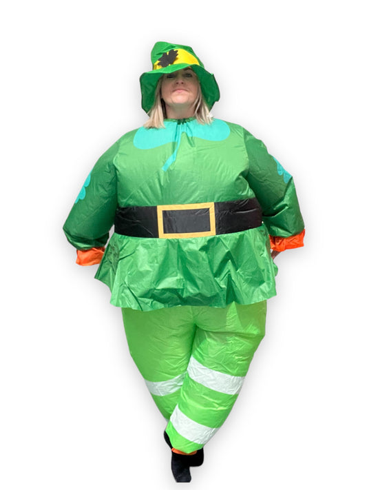 Inflatable Irish Leprechaun Costume