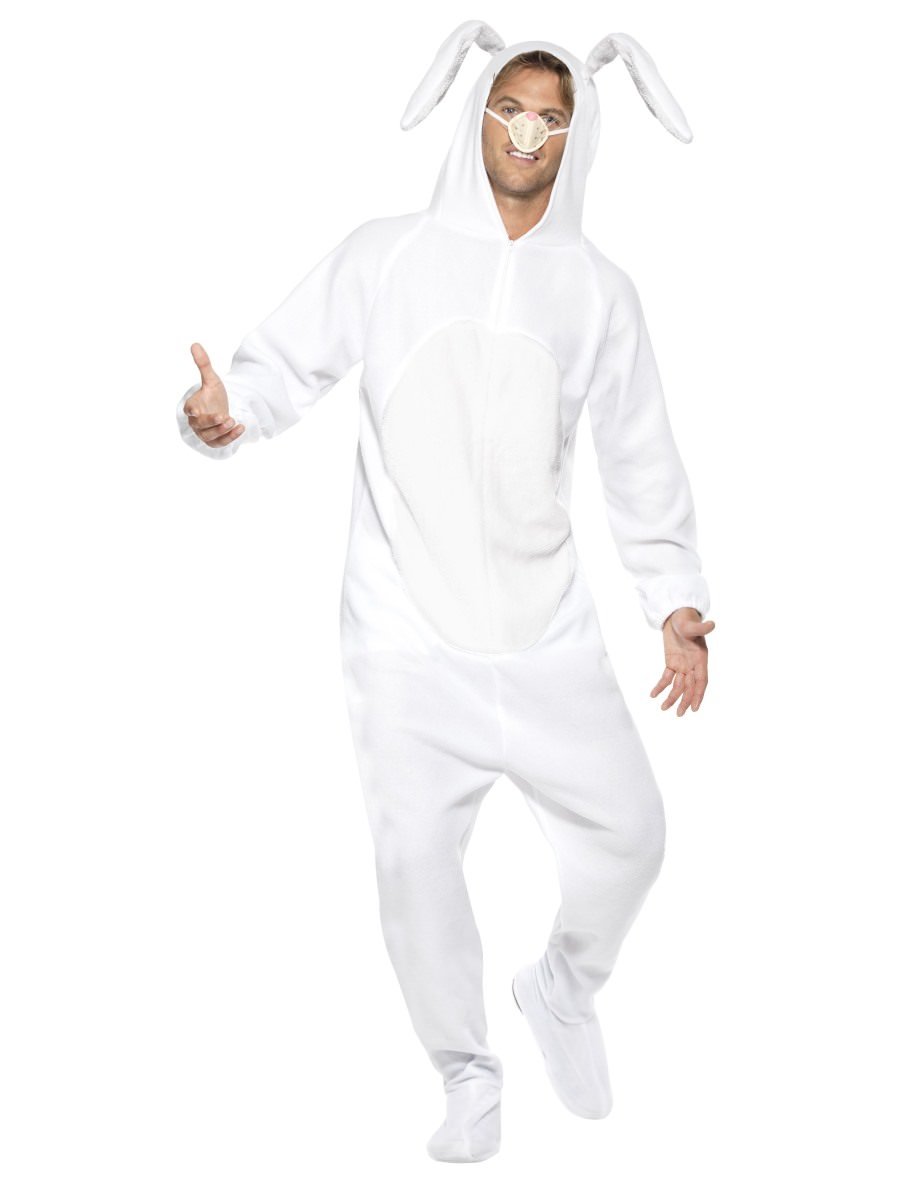 Smiffys Adults Rabbit Costume Easter Size Medium - New