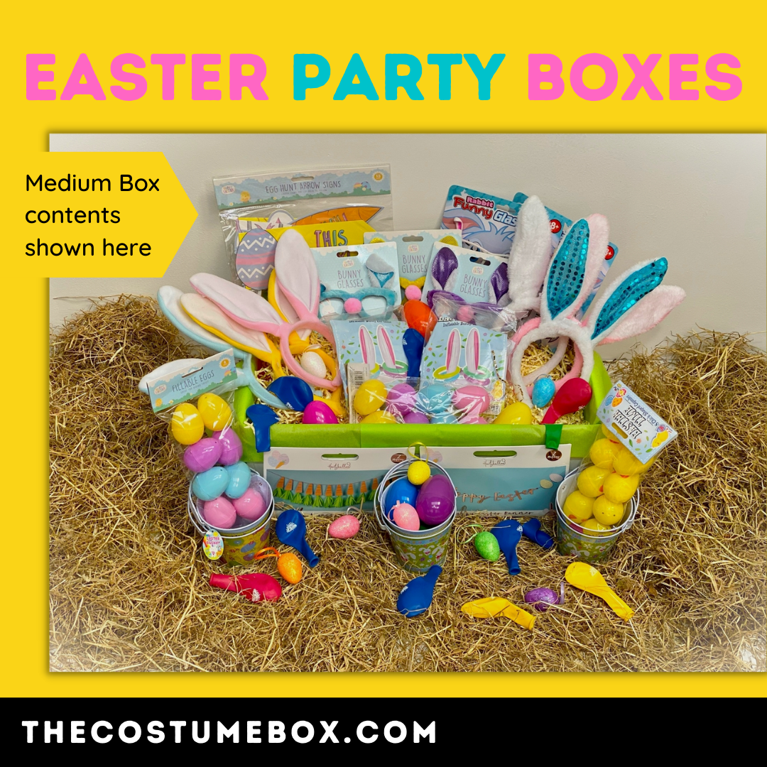 Easter Party Box Small - Easter Egg Hunt Costumes & Accessories Decorations