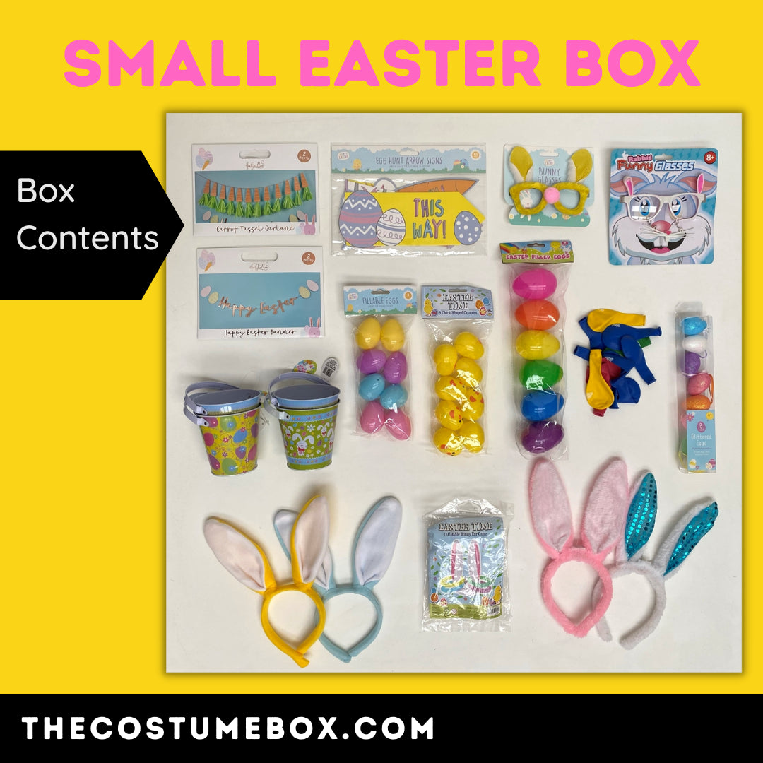 Easter Party Box Small - Easter Egg Hunt Costumes & Accessories Decorations